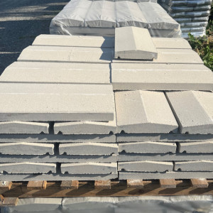 Couvertine 2 pentes couleur Tuffeau - Mastock