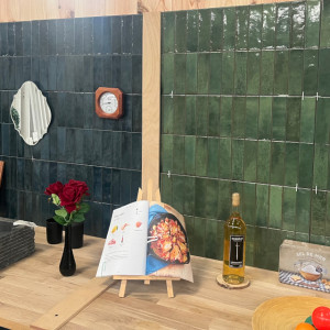 Faïence "Easy Limit" bleu ou vert - Mastock