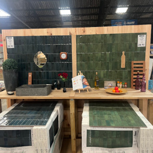 Faïence "Easy Limit" bleu ou vert - Mastock