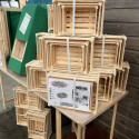 Lot de 3 caisses bois - Mastock