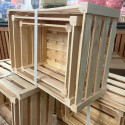 Lot de 3 caisses bois - Mastock
