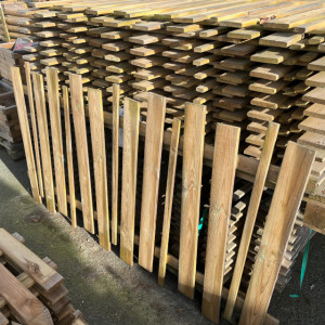 Barrière en pin traité autoclave - Mastock