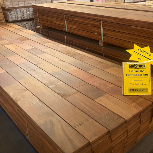 Lame de terrasse en Ipé - Mastock