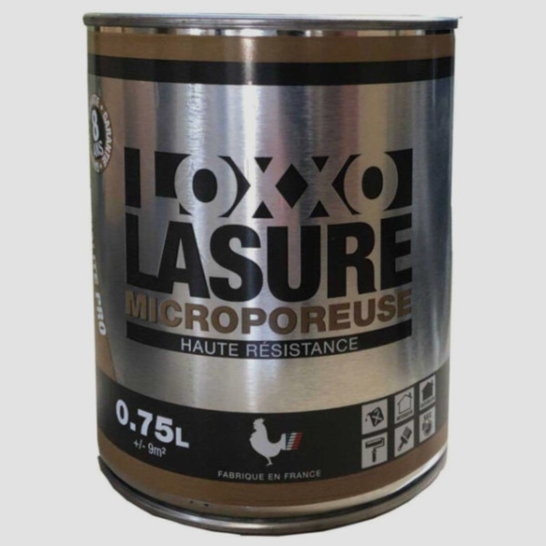 Lasure qualité professionnelle LOXXO 0,75 L - Mastock