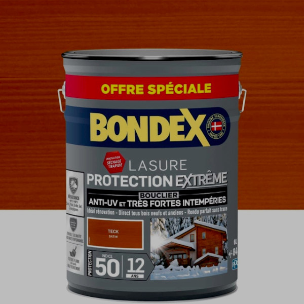 Lasure Bondex - 12 ans - 6 litres - Mastock