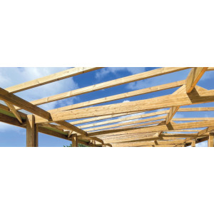 Poutre en lamellé-collé grande longueur - Mastock