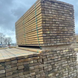 Chevrons rabotés traités classe 4 - Mastock