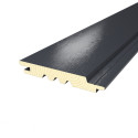 Bardage couleur peint profil Inca Graphite - Mastock