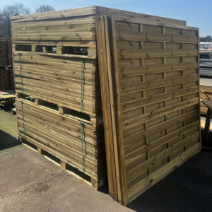 Claustra bois traité cl.3 - Epaisseur 40/44 mm  - Mastock