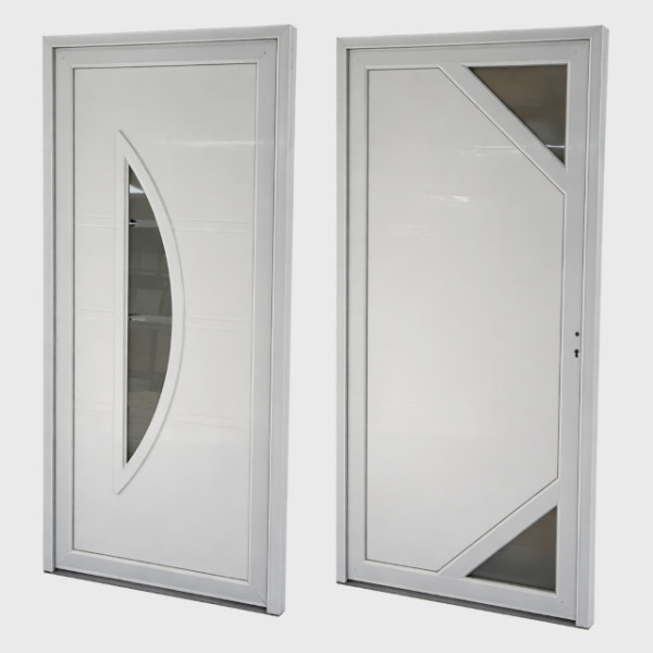 Portes d'entrée PVC Eliott et Zurich - Mastock