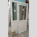 Porte PVC tierce 2/3 vitrée - Mastock