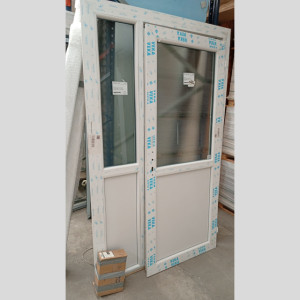 Porte PVC tierce 2/3 vitrée - Mastock