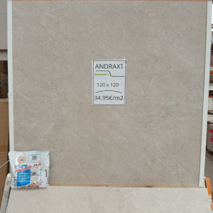 Carrelage intérieur 120 x 120 cm - Andratx