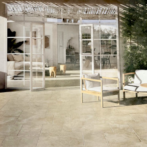 Carrelage extérieur-intérieur Insignia beige - Nanotech