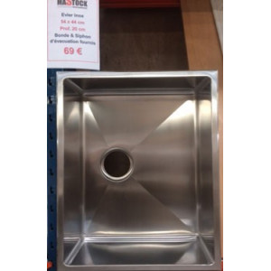 Eviers Inox 1 cuve - Mastock