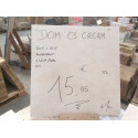 Carrelage Terrasse 60x60cm "Dom C3 Cream" - Mastock