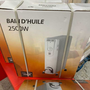 Radiateurs bain d'huile 2500 W - Mastock