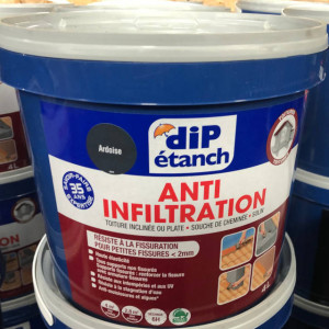 DIP Anti-infiltration gris ciment 4 L