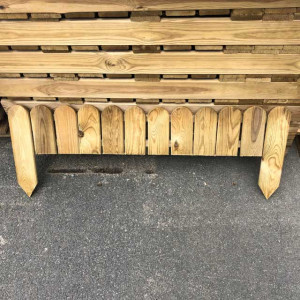 Bordure bois à planter - Mastock