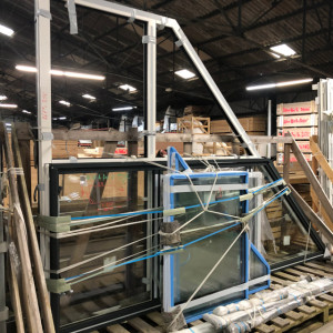 Ensemble de 2 châssis trapèze en aluminium - Mastock