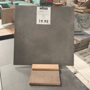 Carrelage Terrasse 60x60cm "Cronos GrafitoC3" - Mastock