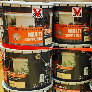 Peinture façade V33 10 L - Mastock