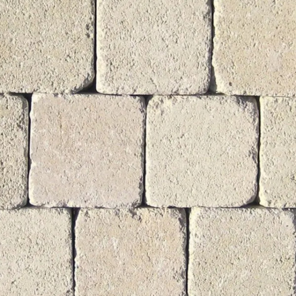 Pavé béton Vendôme couleur tuffeau - Mastock Pavé béton Vendôme couleur tuffeau - Mastock